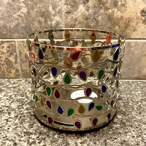 Bath And Body Works String Lights Three Wick Candle Holder